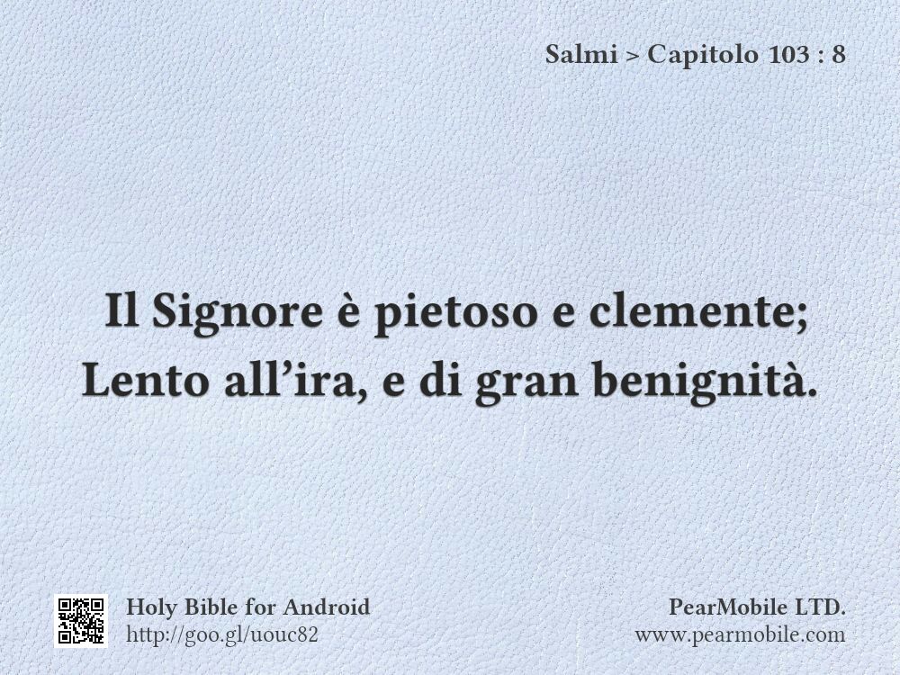 Salmi, Capitolo 103:8